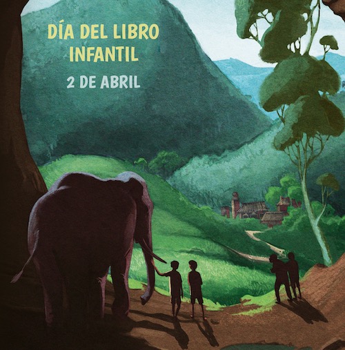 Cartel del Día del Libro Infantil 2022