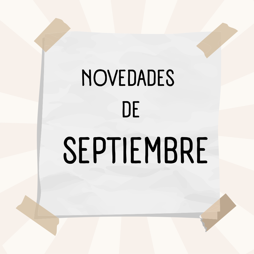 Novedades de septiembre