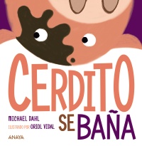 Cerdito se baa